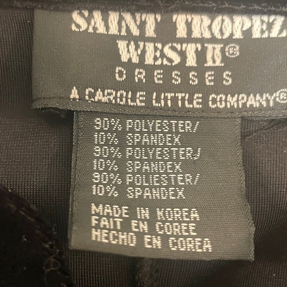 Carole Little Black Velvet Button-Down Shirt Jacket Preworn Good Condition - Picture 2 of 9